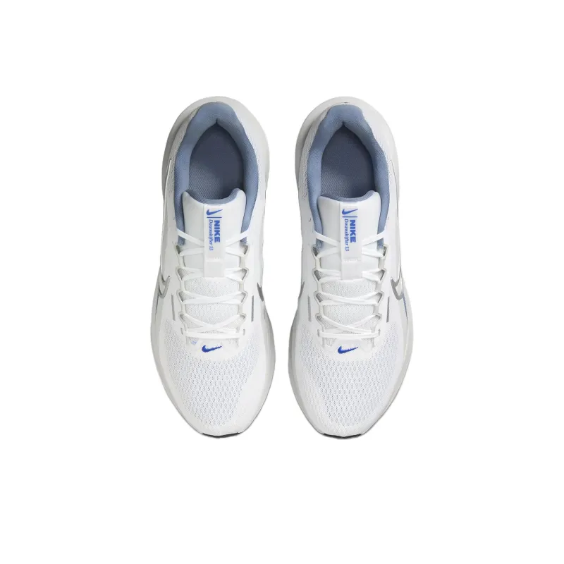 Nike Downshifter 13 White Ashen Slate Photon Dust Metallic Silver-3