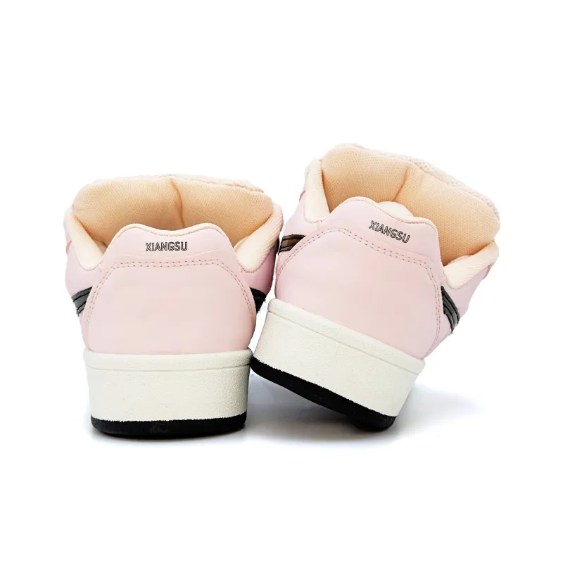 XIANGSU Slip Resistant Waterproof Cushioning Low Top Skateboard Shoes Women's-14
