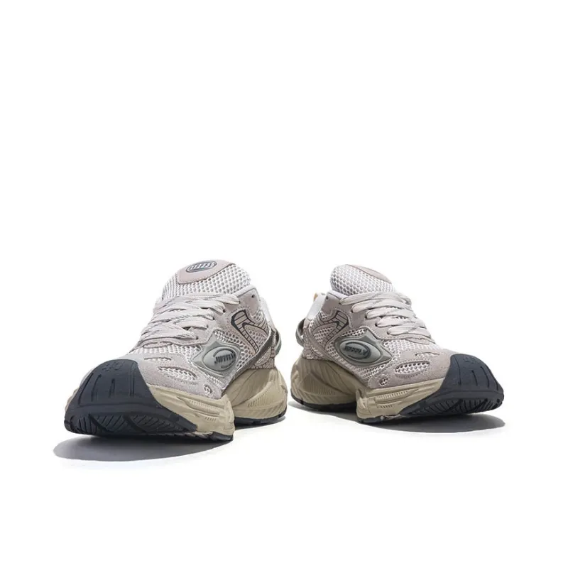 Jifffly Cushioned Slip-Resistant Breathable Lightweight Height Increasing Low-Top Chunky Sneakers Unisex-9