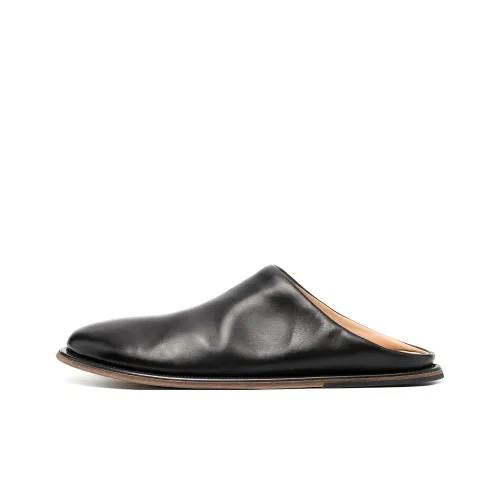 Marsèll Round-toe Leather Mules