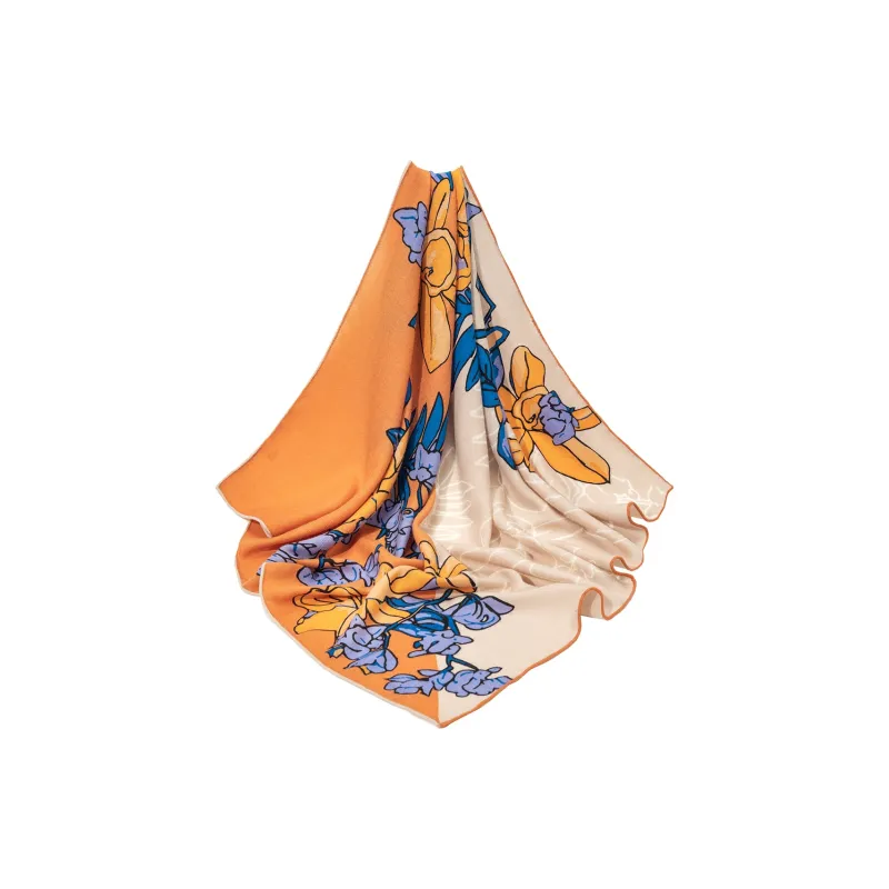 Shanghai Story Sheep Wool Knit Scarves Women's 6 Colors Available For Selection-12