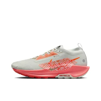 Nike Pegasus Trail 5 Anti Slip And Wear Resistant Water Resistant Low Top Trail Running Running Shoes Men's Gray Red
