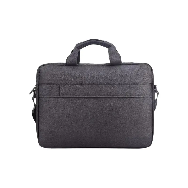 Lenovo Polyester Briefcase Handbag Laptop Bag Regular Unisex Gray Black-1