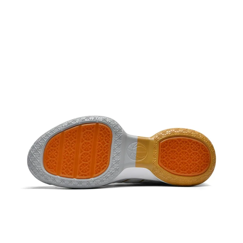 Wooden Rabbit Anti Slip Wear Resistant Mid Top Basketball Shoes Men's-4