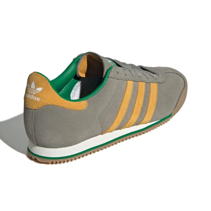 Adidas Originals 74 'Silver Pebble Preloved Yellow Green'-3