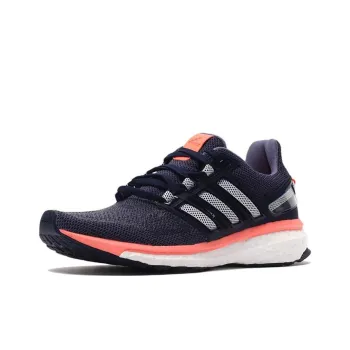 Adidas Energy Boost 3 Anti-Slip Wear-Resistant Low-Top Casual Running Shoes Women's Black Purple