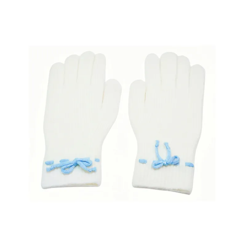VERENA REINE Wool Knit Gloves Women's-4