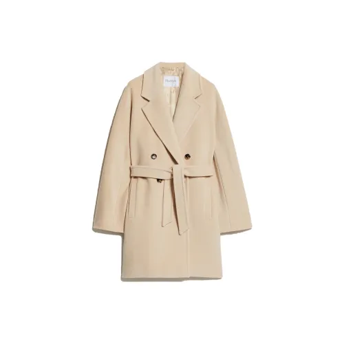 MaxMara Coats Women's Beige