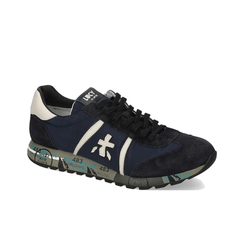PREMIATA Lucy Low-Top Casual Shoes Men's Blue-2