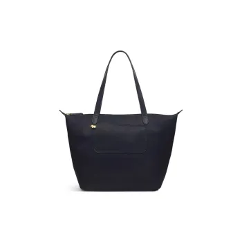 RADLEY Nylon Tote Bag Shopping Bag Handbag Shoulder Bag Medium Size Women's Black/Dark Blue