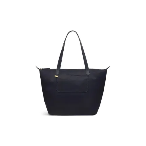 RADLEY Nylon Tote Bag Shopping Bag Handbag Shoulder Bag Medium Size Women's Black/Dark Blue