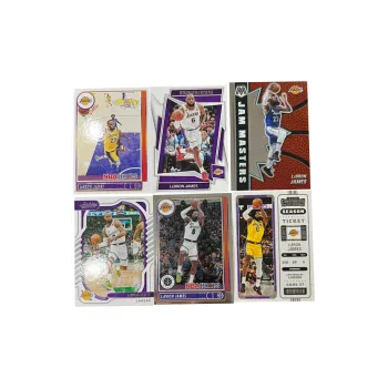 PANINI LeBron James Lakers LeBron James Multi Collection Refractor Basketball Card Rare Sports Cards 6 Pcs