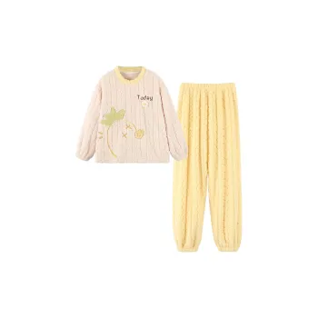 Sleeping Beauty Pajama Set Women's Lemon