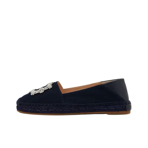 MANOLO BLAHNIK Hangrilla Espadrilles Women's Blue