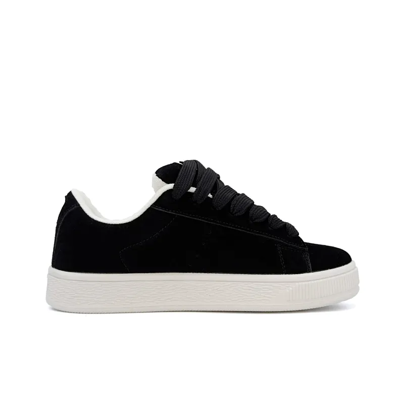 FULLXUAN Abrasion Resistant Low Top Skateboard Shoes Women's Black Box Included-2