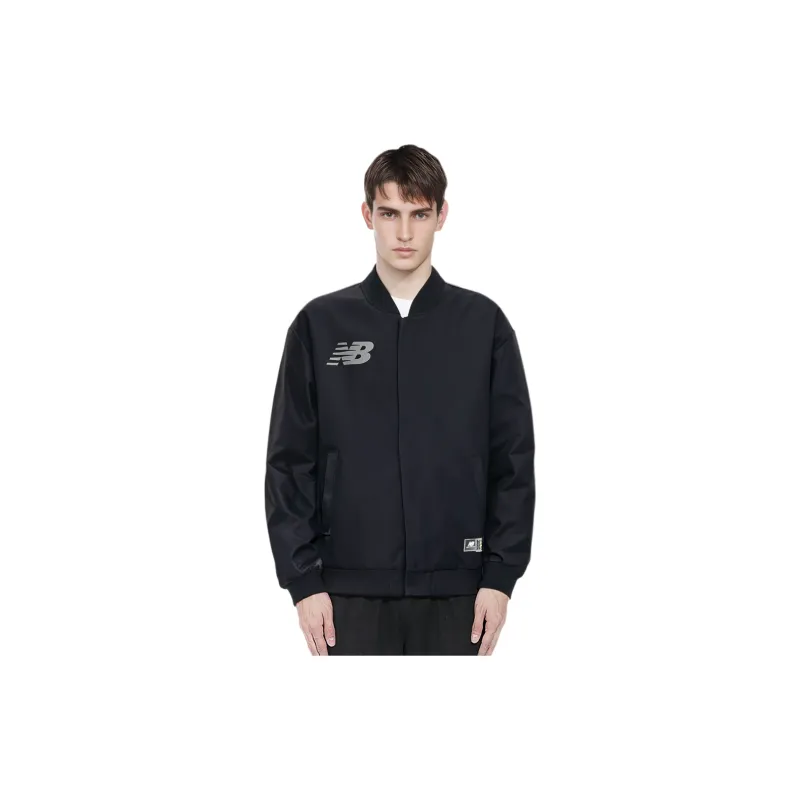 New Balance Jackets Men Black-2