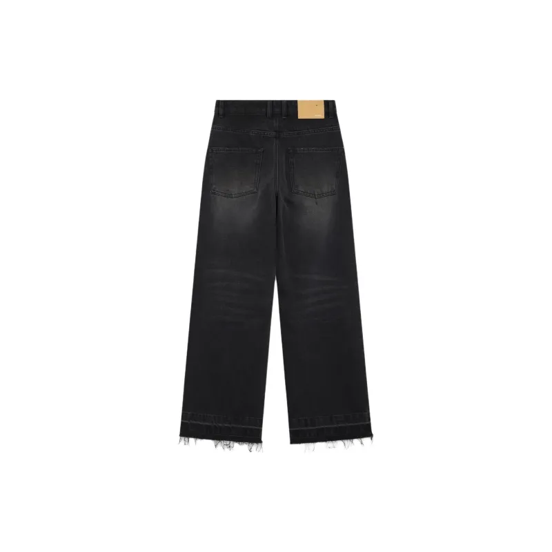 WE11DONE FW24 Jeans Women's Black-1
