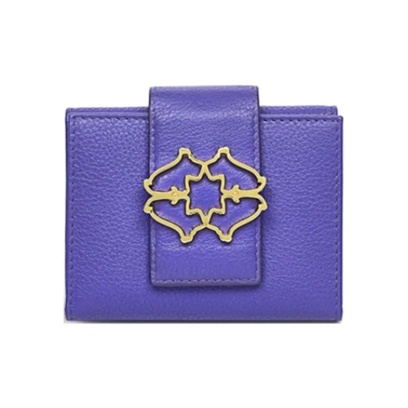 RADLEY Cow Leather Wallet Women's Purple-0
