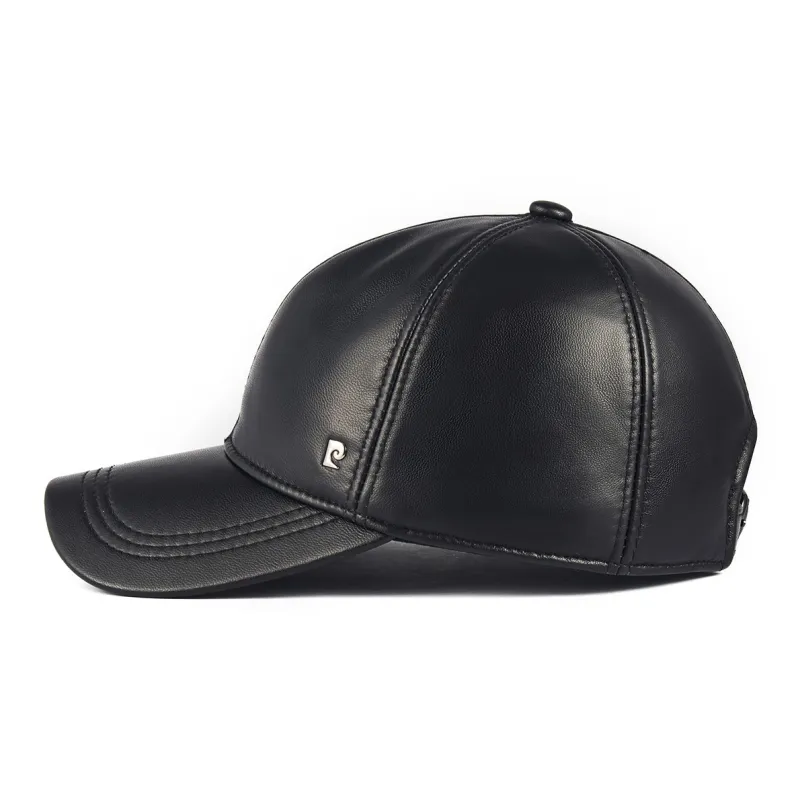 PIERRE CARDIN Sheepskin Baseball Caps Men's-1