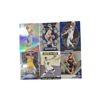 PANINI Warriors Core Stephen Curry Moe God Multi Series Refraction Teka Star Card Rare Sports Cards 6 Pcs