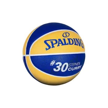 SPALDING Rubber Basketball Blue Yellow Size 7 Training Unisex