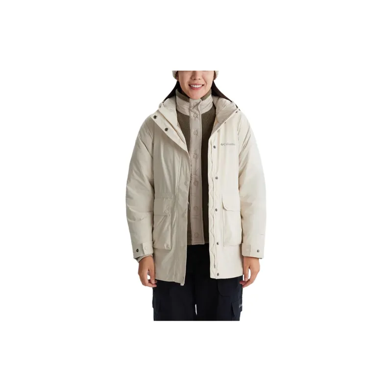 Columbia PEARL FIELDS Down Jacket Women's White-2