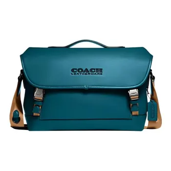 COACH League Cow Leather Handbag, Shoulder Bag, Crossbody Bag Regular Men's