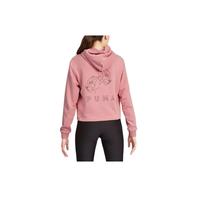PUMA Sweatshirts Women's Wedding Pink-3