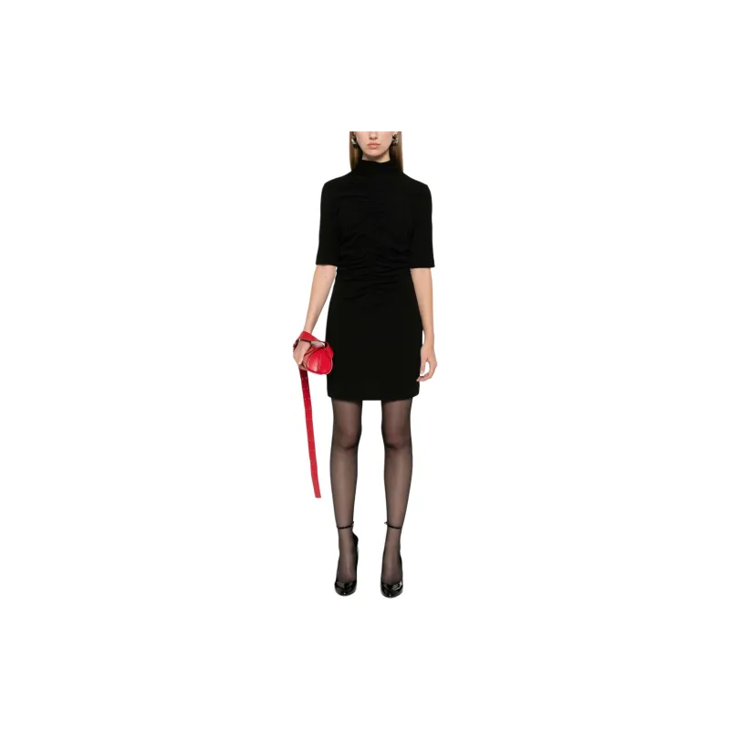 SportMax Ruched Mini Dress-1