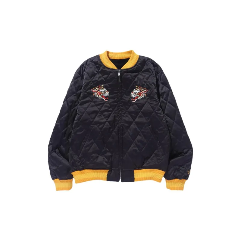 Ed Hardy X XLARGE Jackets Unisex Black-2