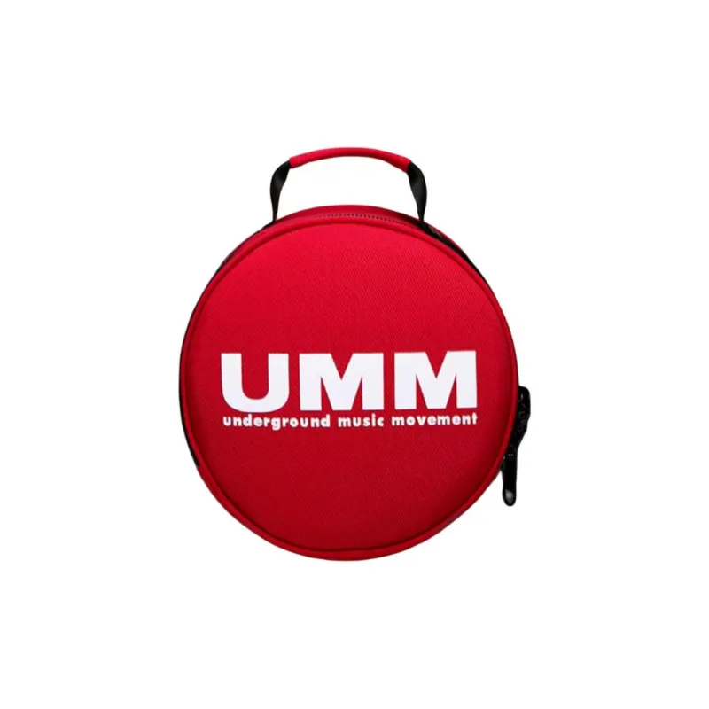 UMM Nylon DJ Head Mounted One Shoulder Handbag Small Size Unisex Multicolor-5
