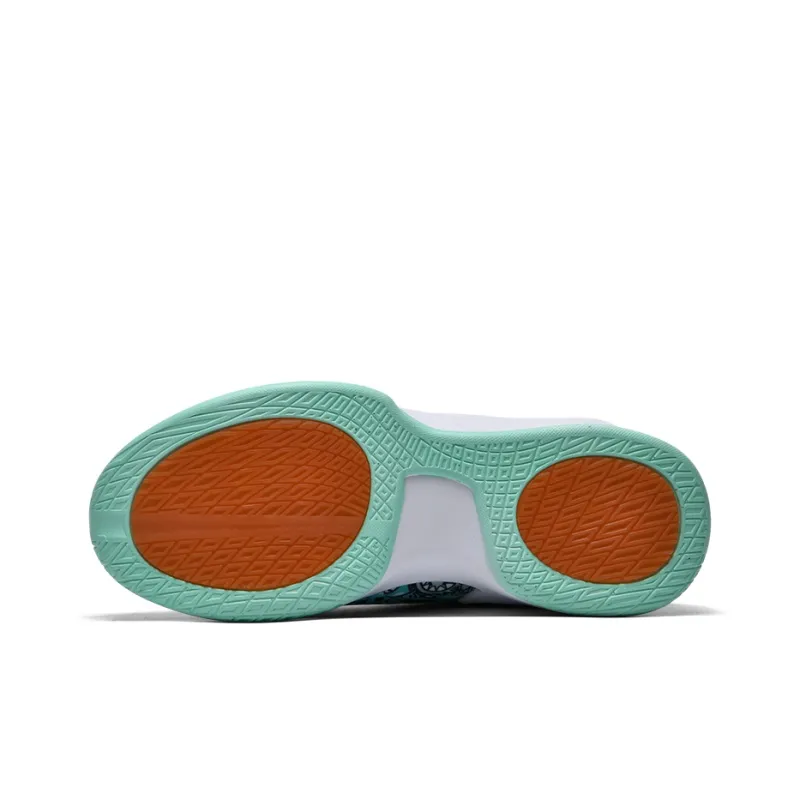 Wooden Rabbit Anti Slip Wear Resistant Mid Top Basketball Shoes Unisex-4