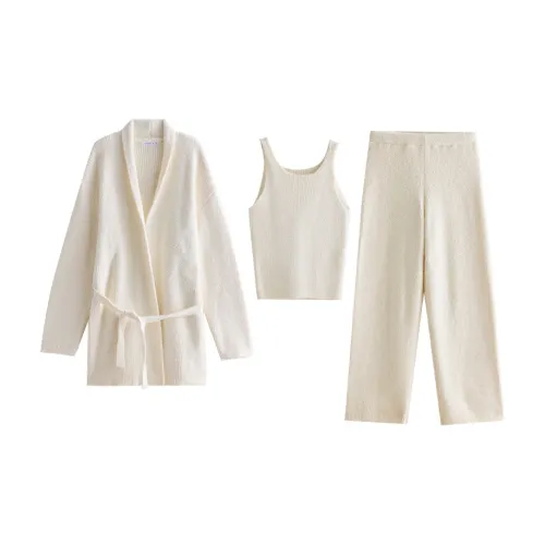 Same Language Pajama Set Women's Orange White