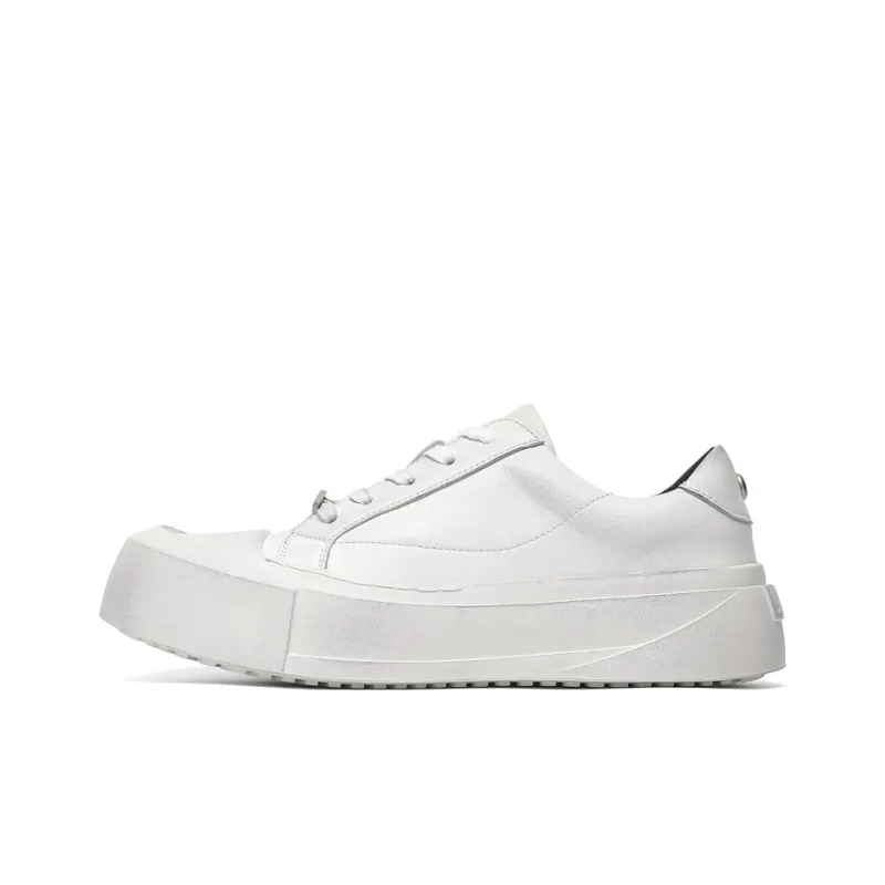 V05 Skateboard Shoes Unisex Low Top White-0