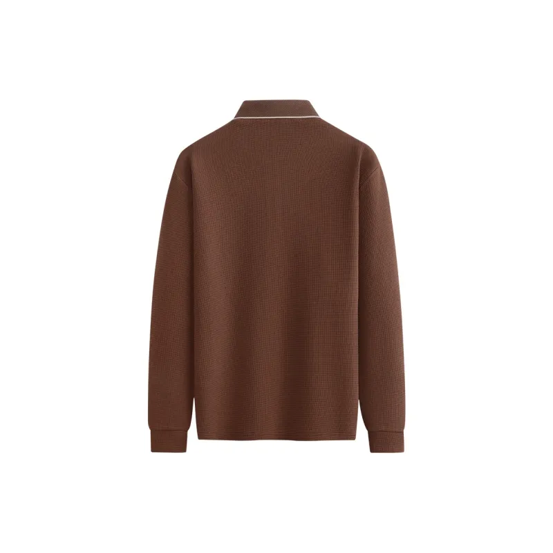Dance With Wolves Polo Shirt Men's Brown-1
