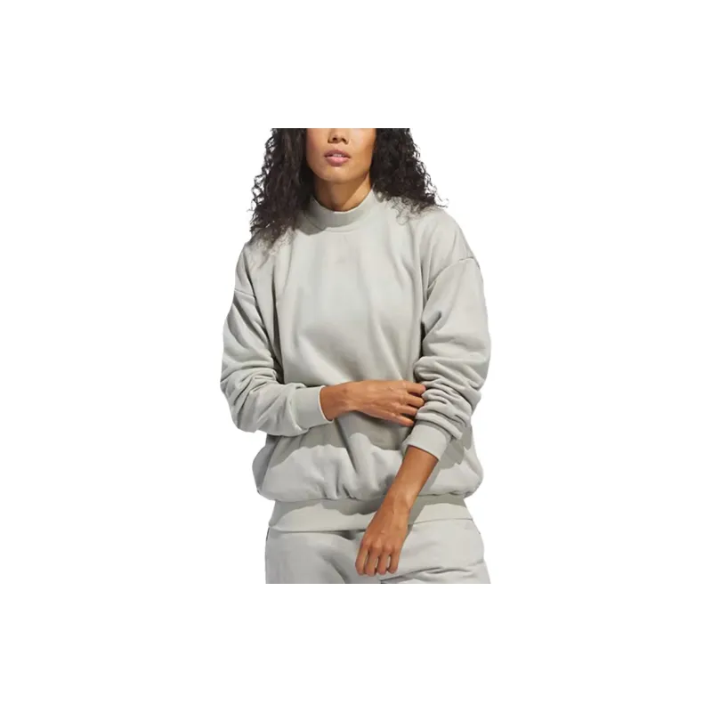 Adidas THE 2024 COLLECTION Sweatshirts Unisex Sesame Seeds Earth Tone-2