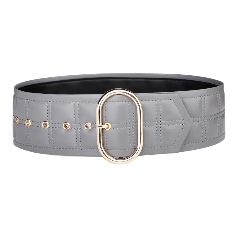 Jaylen Oos Sheepskin Leather Belts Women's 7.4cm-11