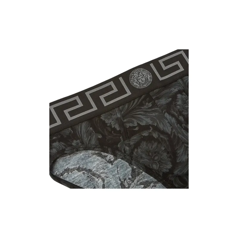 VERSACE Barocco Printed Elasticated Waist Brief-3