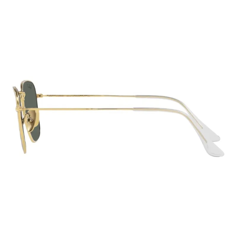 RayBan Titanium Round Sunglasses Men's Legend Gold-2