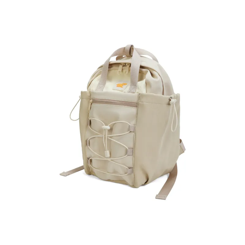 VAOPER Nylon Backpack Women's Gray Blue/Khaki-3