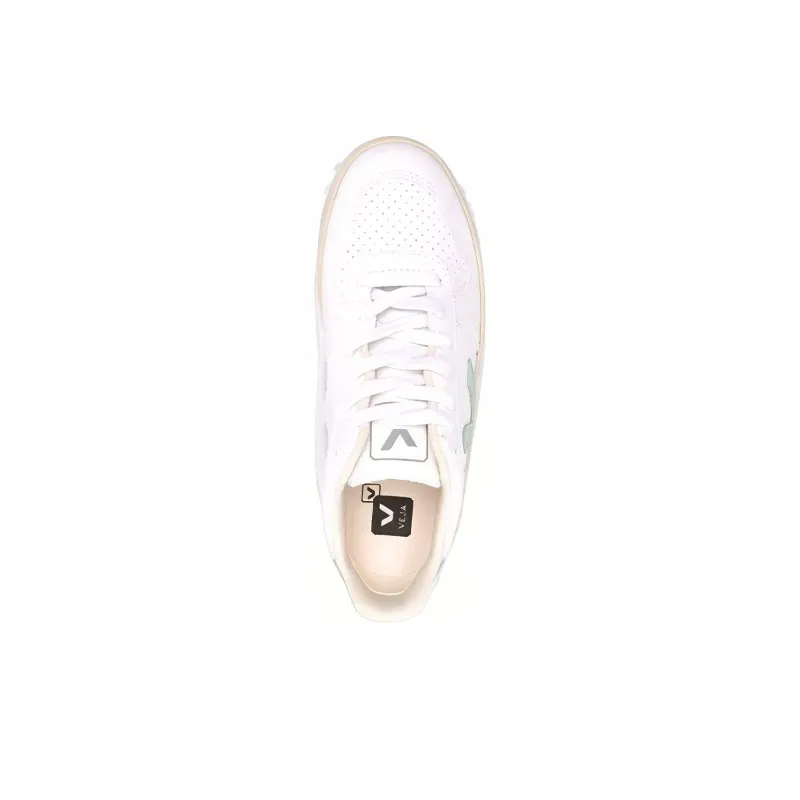 VEJA V 10 Lace Up 'White Matcha'-4