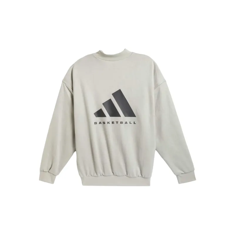 Adidas THE 2024 COLLECTION Sweatshirts Unisex Sesame Seeds Earth Tone-1