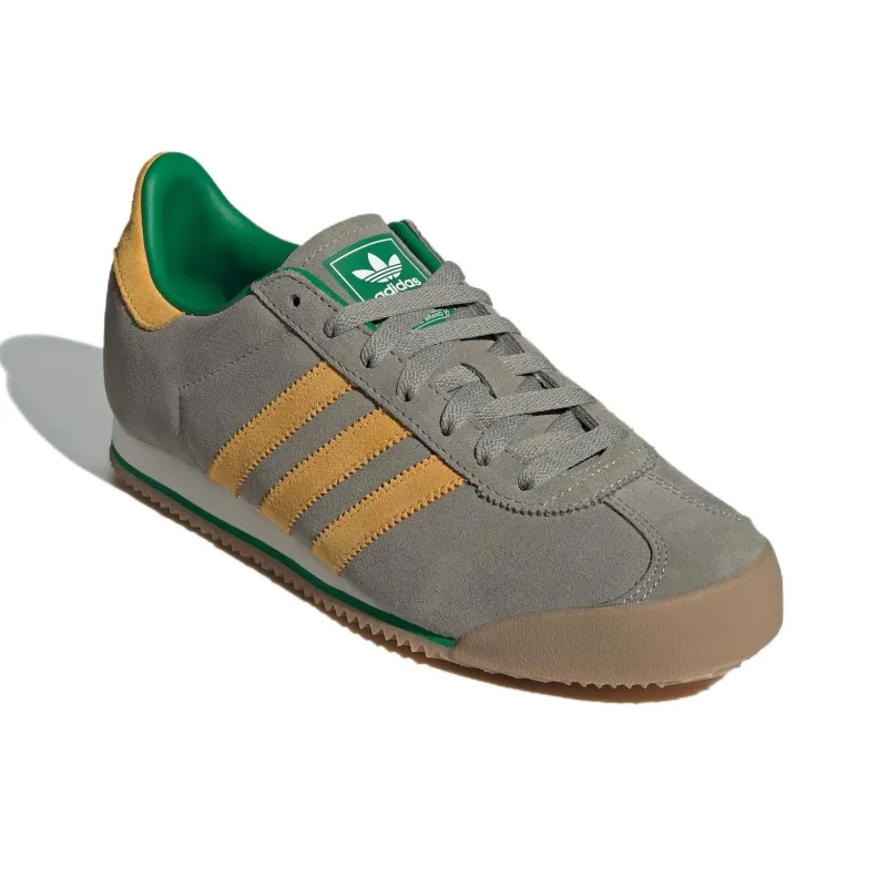 Adidas Originals 74 'Silver Pebble Preloved Yellow Green'-2