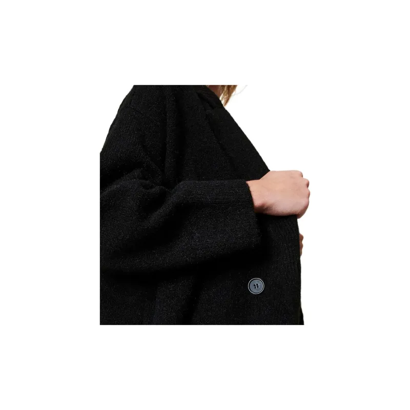 TWINSET MILANO FW24 Coats Women's Black-4