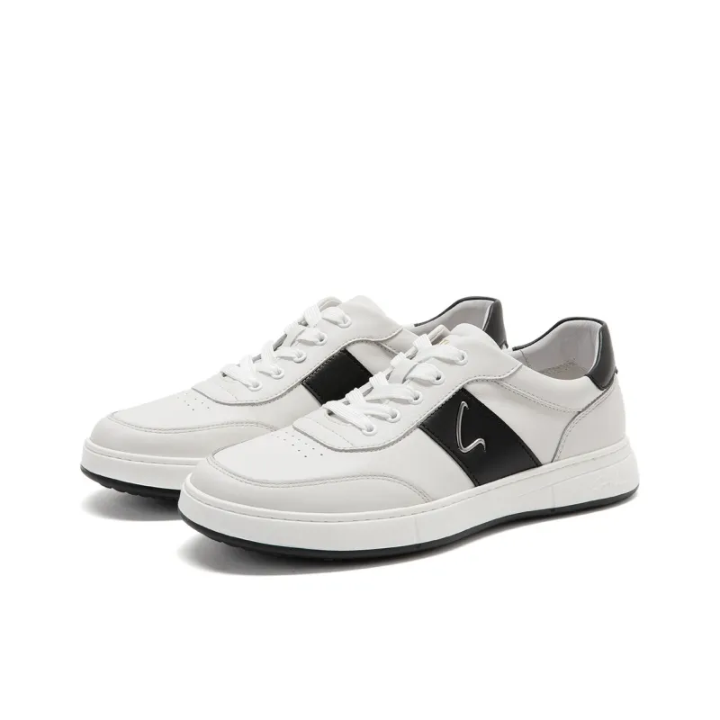 Satchi Low Top Skateboard Shoes Men's White-1