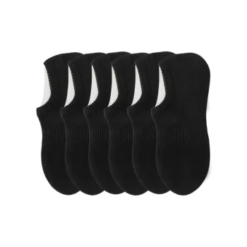 Cheemy Free Ankle Socks Women's 6 Pack Black