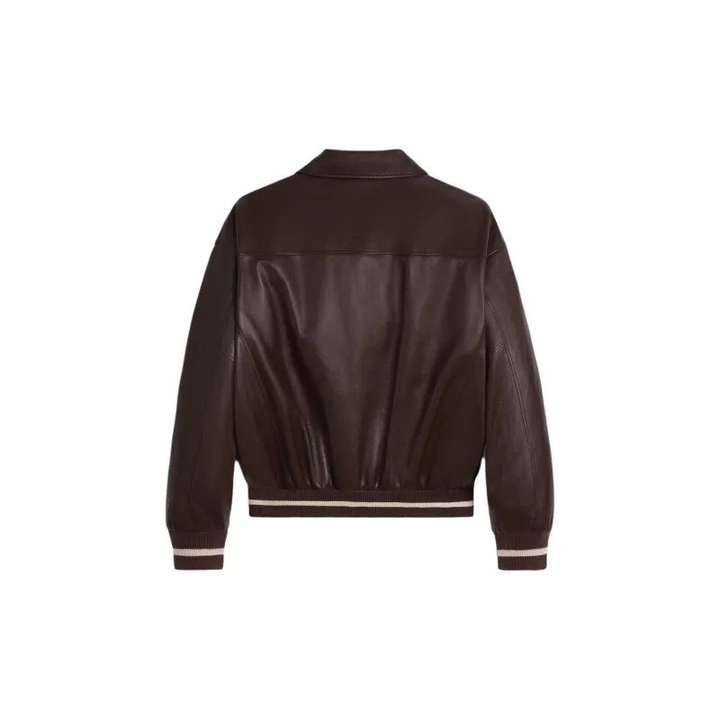 CELINE Teddy Jacket With Shirt Collar In Soft Lambskin-1