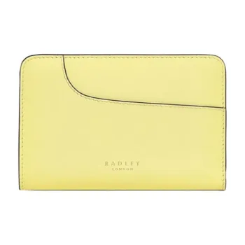RADLEY Cow Leather Wallet Women's Yellow