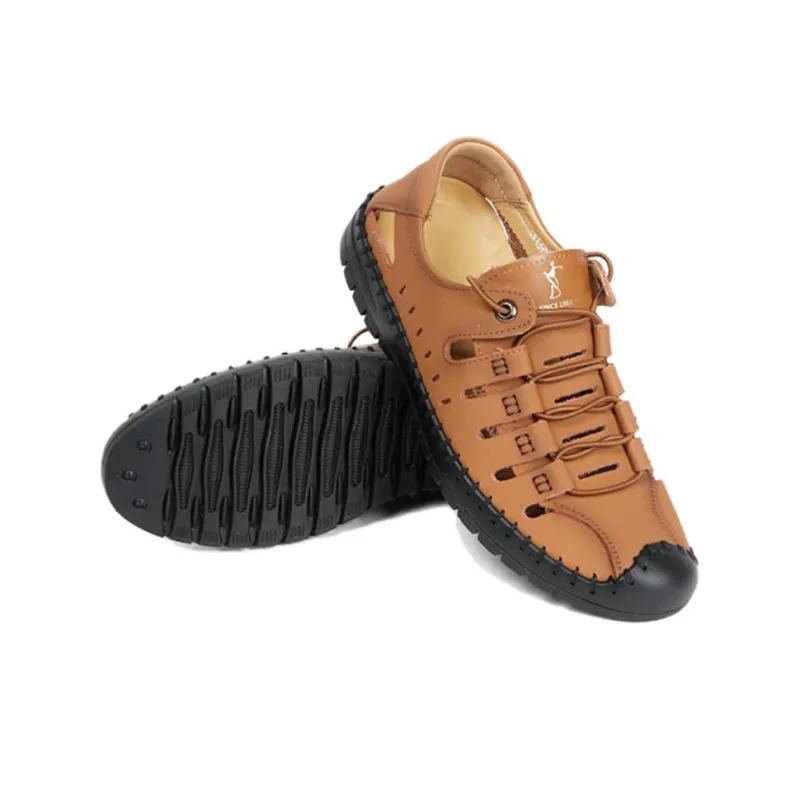 Wit Beach Sandals Men's Light Brown-5