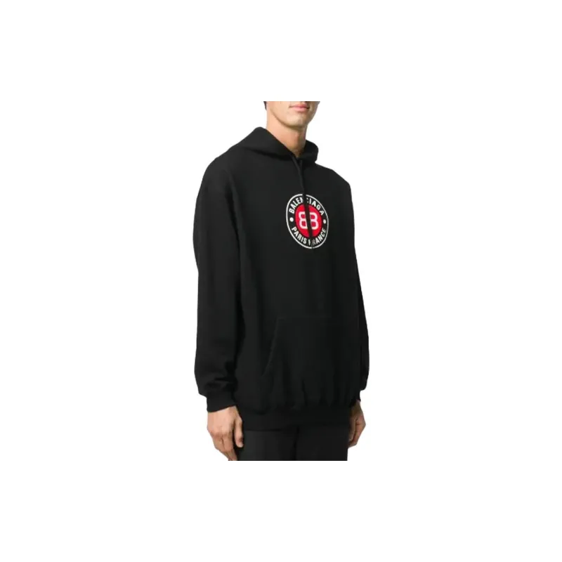 Balenciaga Logo Printed Hoodie-3